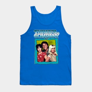 Retro Threes company 80s Aesthentic Tank Top